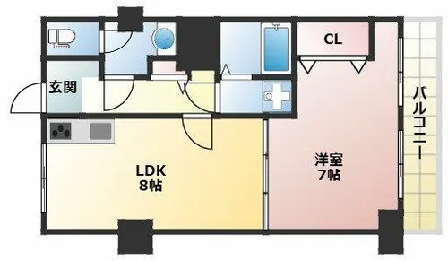 坂上コーポラス【4階】の間取り