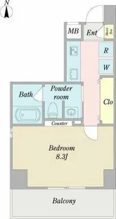 プレディアスタイル名古屋(旧GRAN 30 NAGOYA)【5階】の間取り