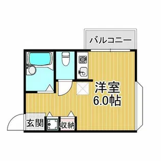 ユニティレイナ【1階】の間取り