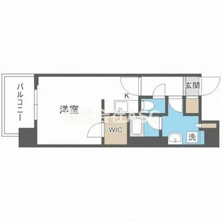 ビエラコート内久宝寺【13階】の間取り