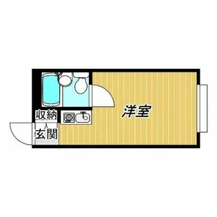 シャトー杉本パートII【4階】の間取り