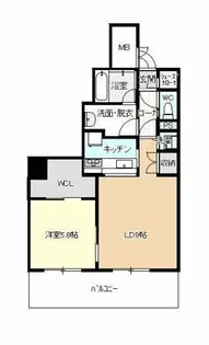 ラウム【0401号室】の間取り