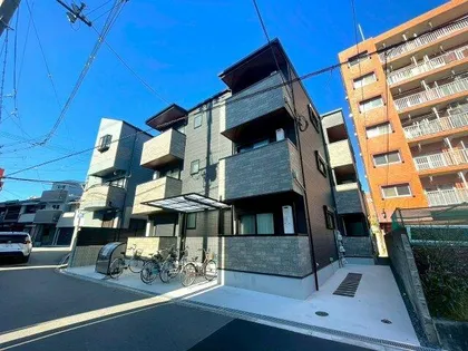 大阪府大阪市東淀川区上新庄3丁目【アパート】の外観