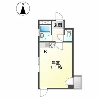 サンシャイン黒川北【7A号室】の間取り
