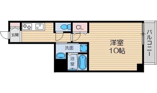 フジロイヤルローズコート【2階】の間取り