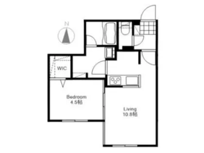 Alegria南10条(アレグリア)【303号室】の間取り