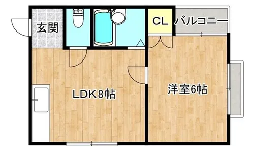 アークヒルズ【3階】の間取り