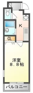 アヴェーレ太子橋【1階】の間取り