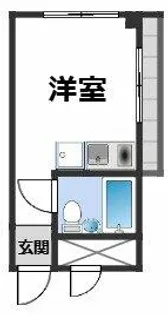WEST-ONEⅡ【5階】の間取り