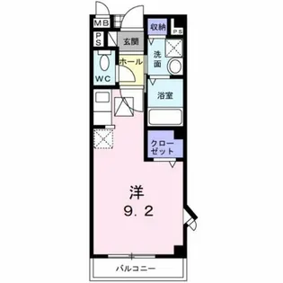 リフティー井上A【101号室】の間取り