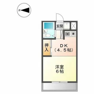 プレズ志賀公園【2階】の間取り