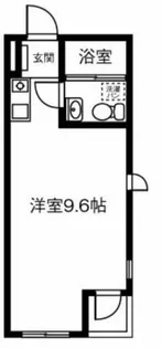 フジメゾン矢作【103号室】の間取り