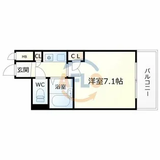 グリーンヒルズV番館【3階】の間取り