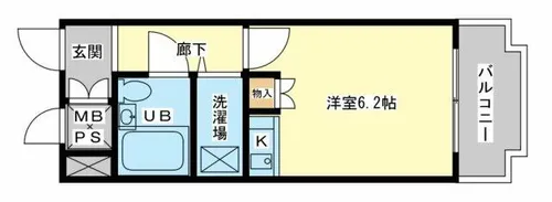 藤和シティコア姫路駅前【9階】の間取り