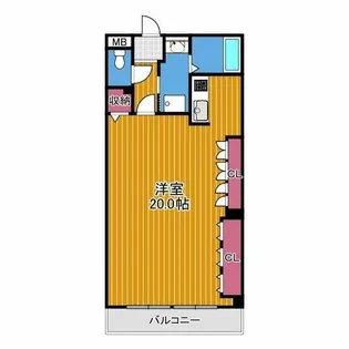 シィダーヴィレッジ【6階】の間取り