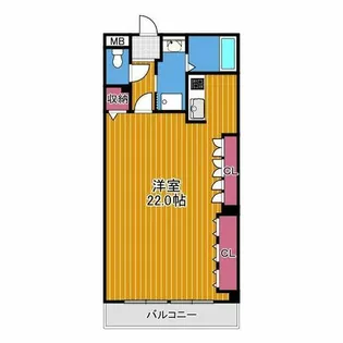 シィダーヴィレッジ【6階】の間取り