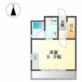 OHANA248【4階】の間取り