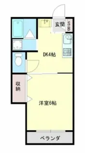 東梅田レジデンス小島【4階】の間取り