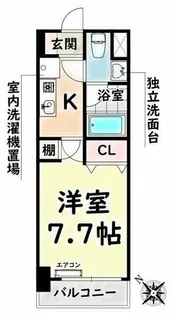 愛知県名古屋市南区西桜町【マンション】の間取り