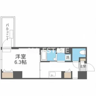 JPレジデンス京橋EAST【3階】の間取り