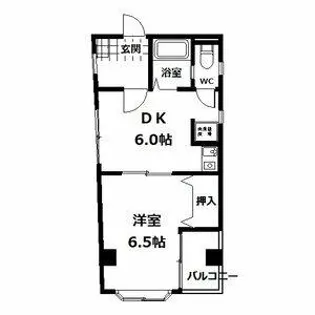 カサデナカノ【2階】の間取り