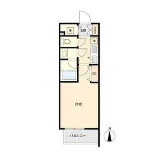 ブランシエスタ東別院【7階】の間取り