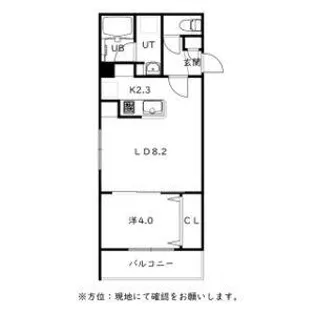 フェーラシュヴァル元町【3階】の間取り