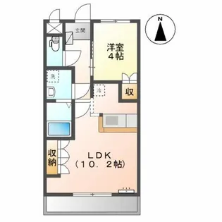 グリーンティアラ【2階】の間取り
