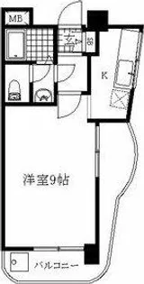サンニシキ【4階】の間取り