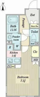 LUORE大曽根NORTH【3階】の間取り