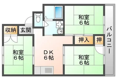 コミュニティハウスノグチ【1階】の間取り