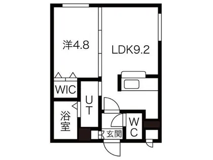 PARK EAST RESIDENCE【1階】の間取り