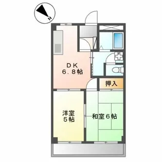 エスポアメゾン【1階】の間取り