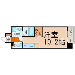 RIVO瑞穂通【7階】の間取り