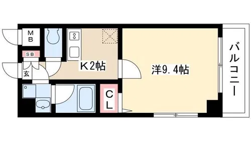 サクシードMT.1金山【101号室】の間取り