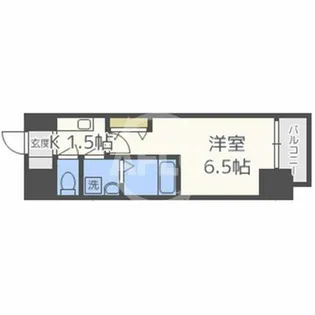 グランエクラ田島【7階】の間取り