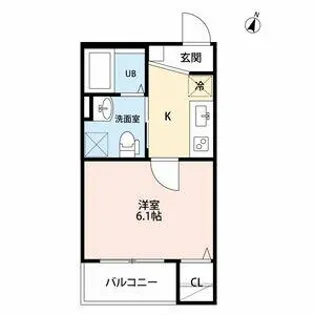 Regalo Obata(レガーロ オバタ)【3階】の間取り