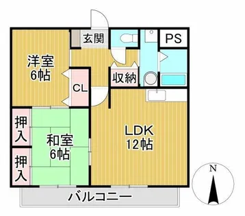 サンすばる21【2階】の間取り