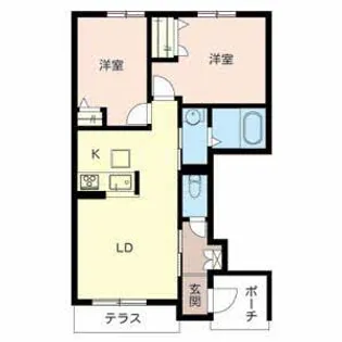 PISO MARIO【1階】の間取り