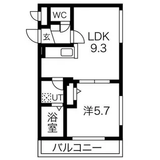 エトワール宮の森【3階】の間取り