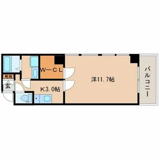 聖-ソレイユビル(住居)【3階】の間取り