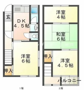 兵庫県神戸市垂水区星陵台5丁目【一戸建】の間取り