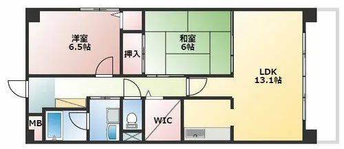 パインプロス【2階】の間取り