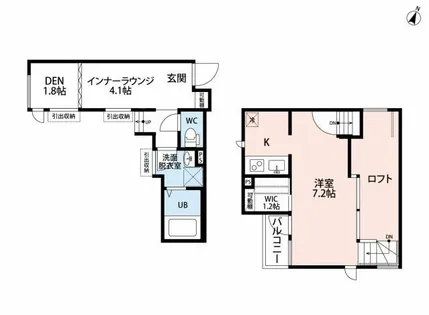 CB城南ソアレ【2階】の間取り