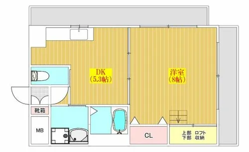 AMONT光成(アモントコウセイ)【7階】の間取り