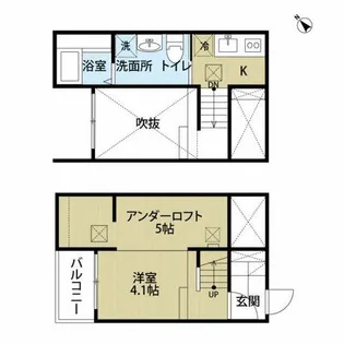 オー・ルージュ【205号室】の間取り