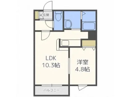 Many’s Court【3階】の間取り