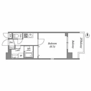 Cion Nagoya meieki【8階】の間取り