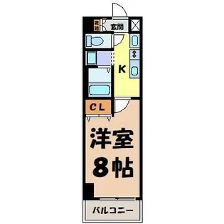 リアライズ沢下町Ⅰ【5階】の間取り