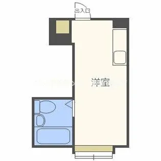 グランドハイツ蒲生【7階】の間取り